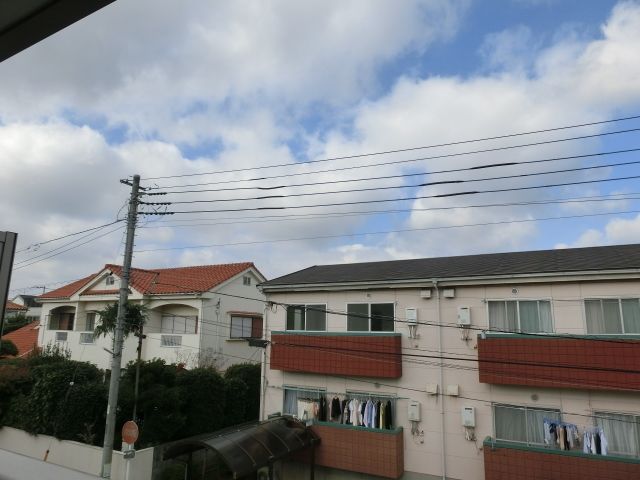 眺望　バルコニーからの景色です