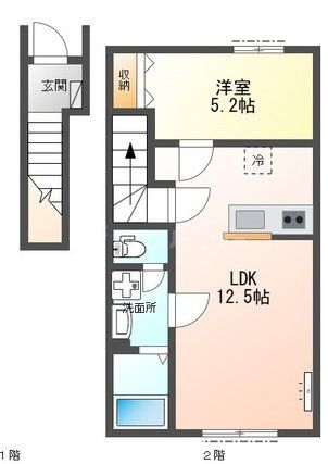 ミキ宮原の間取り写真