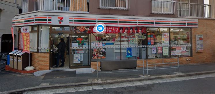 コンビニ　セブンイレブン 大阪十三東1丁目店（コンビニ）まで364m