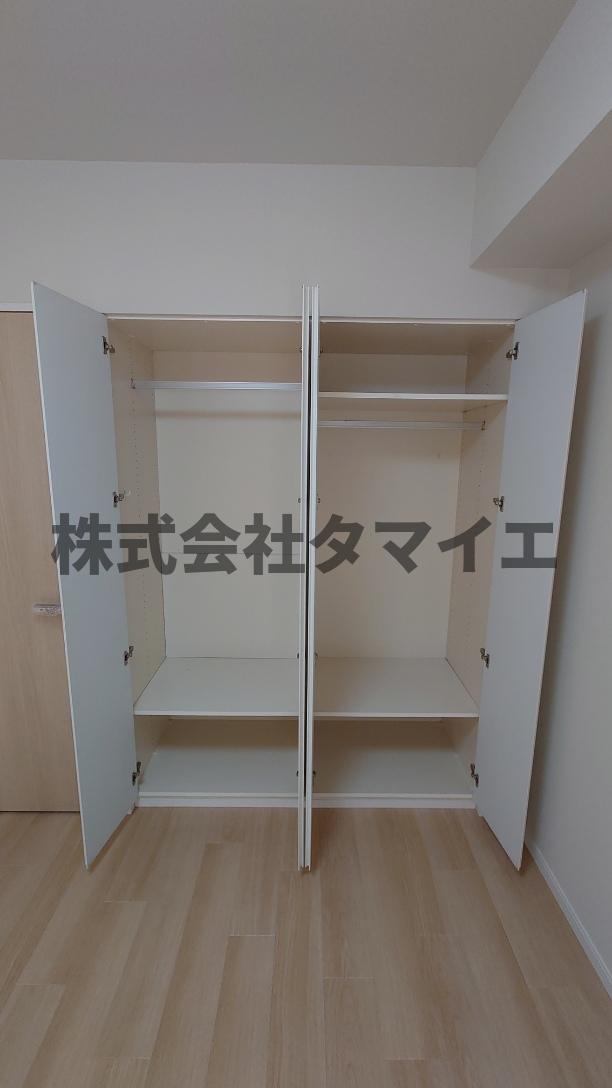 収納　十分な収納スペースがあります
