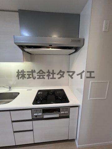 居室・リビング　コンパクトなキッチンで掃除もラクラク