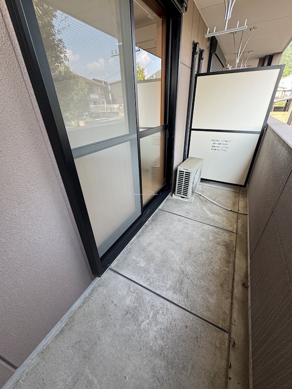 バルコニー　※同タイプ別部屋の写真となります。