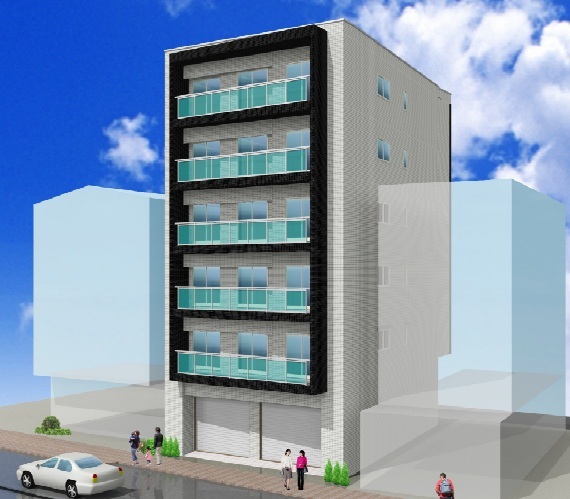 建物外観　外観パース