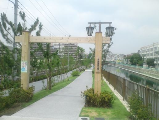 公園　北砂緑道公園（公園）まで500m