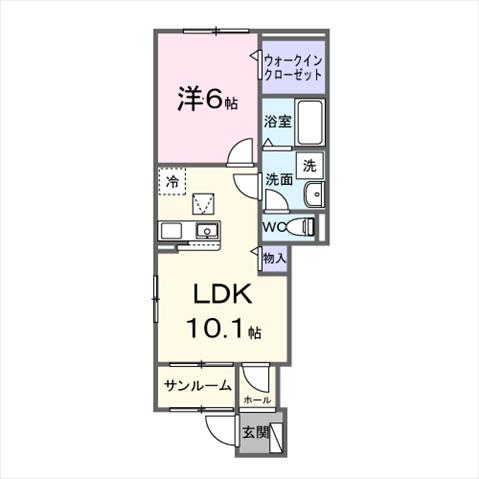 グレイスサイトGの間取り写真