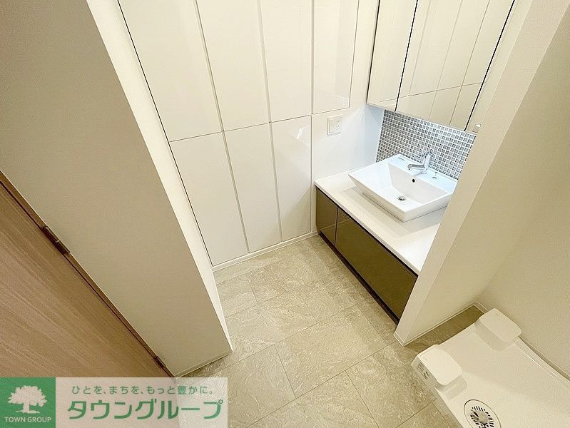 洗面設備　お問合せは(株)タウンハウジングレジデンス事業部【03-…