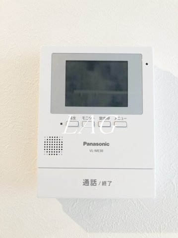 セキュリティ　モニター付きインターホンです。