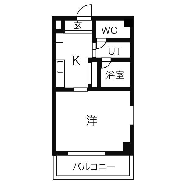グランデ瓦町の間取り写真