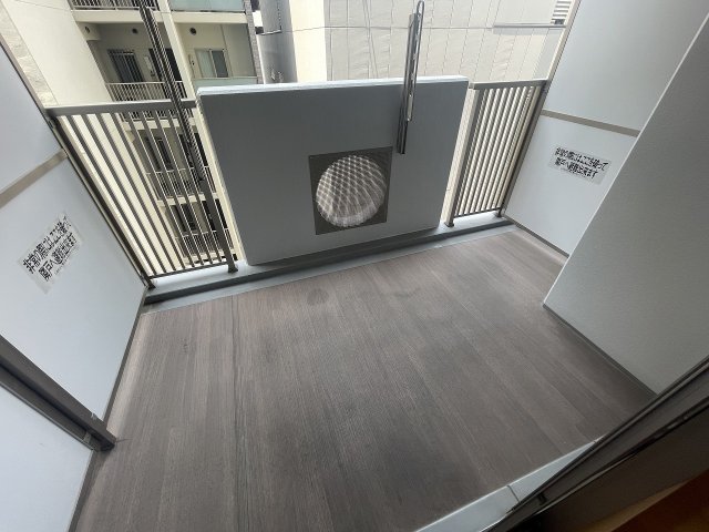 バルコニー　落ち着いた時間を過ごせるバルコニーです