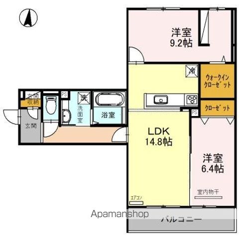 Dーresidence富田町の間取り写真