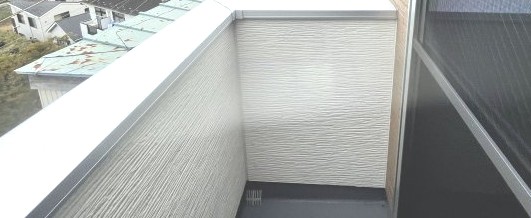 バルコニー　バルコニーの感じは