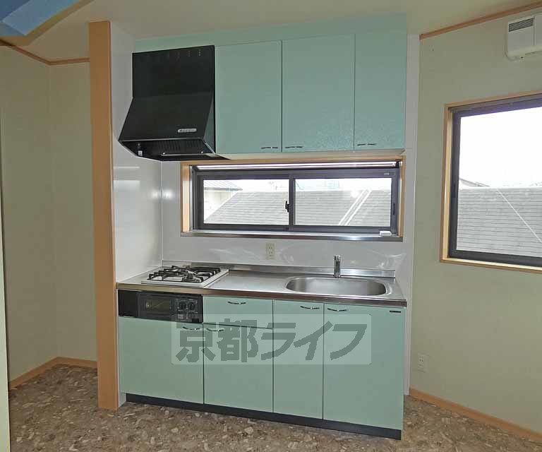 京阪本線 中書島駅 徒歩4分 4階建 築23年のキッチン写真