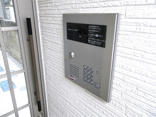 セキュリティ　オートロック付のアパートです