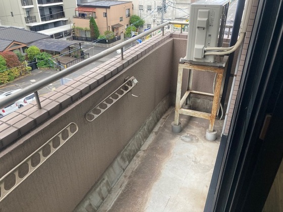 バルコニー　他号室のお写真です
