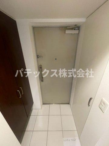 玄関　収納もある玄関です