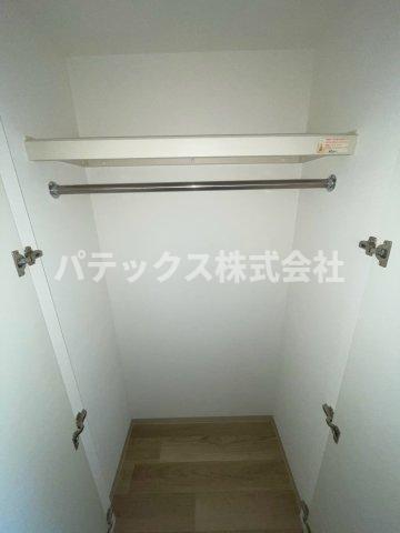 収納　十分な収納スペースがあります