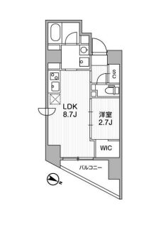 GranDuo下北沢12の間取り写真