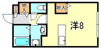 コンフォート小山Cの間取り写真