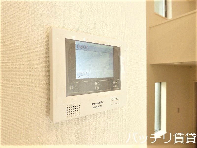 セキュリティ　画像は別号室の為、現状優先となります。