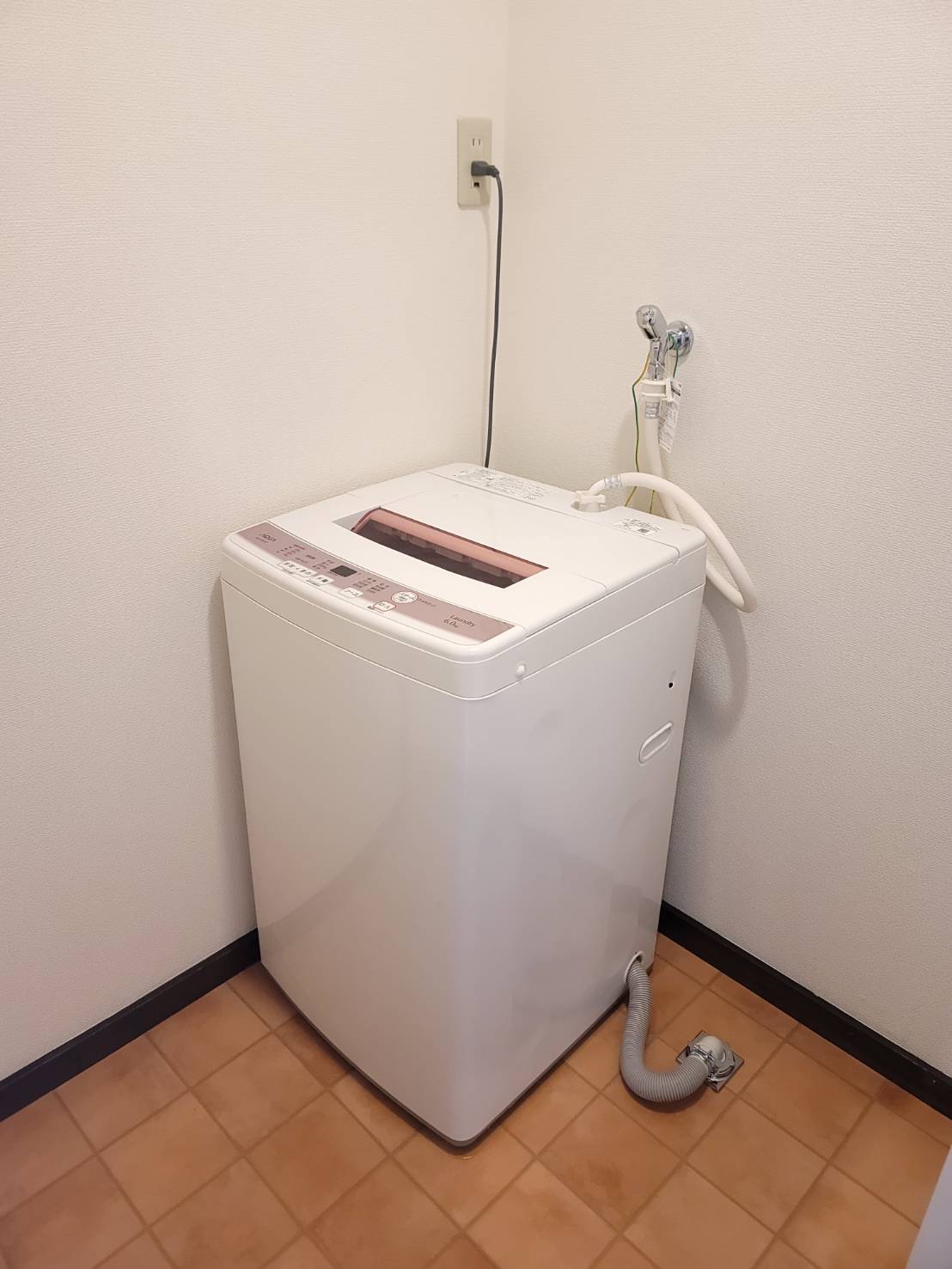 洗面設備　室内洗濯機置場