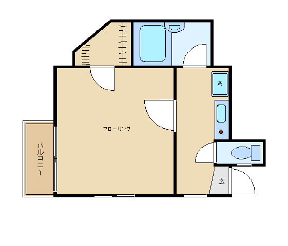 センシャスの間取り