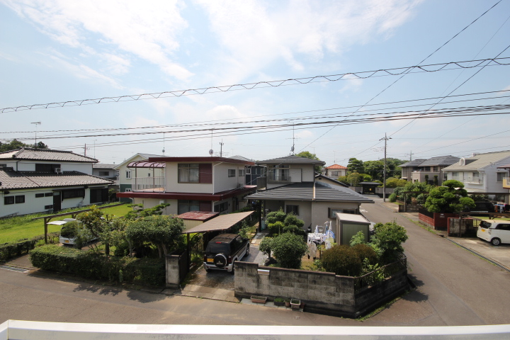 眺望　バルコニーからの眺望です！