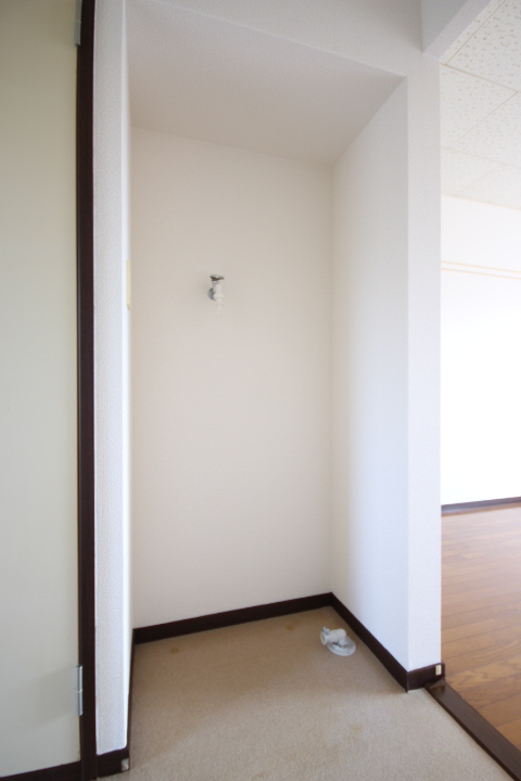 その他設備　洗濯機置場です！