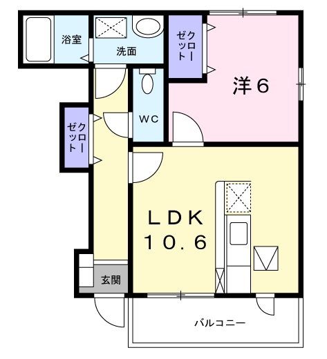 サンブレスの間取り