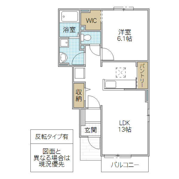 カボティーヌ IIの間取り