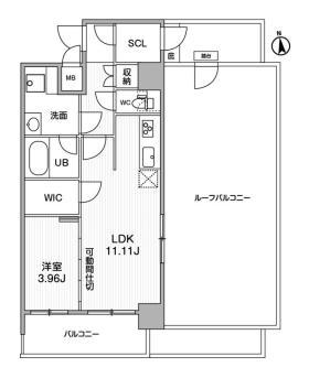 La Douceur放出の間取り