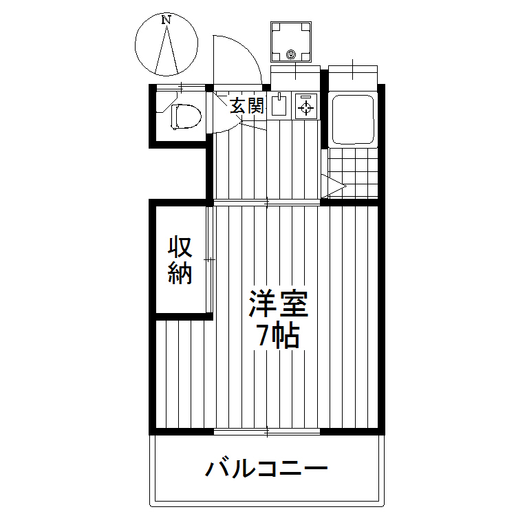 ハウスチサトの間取り