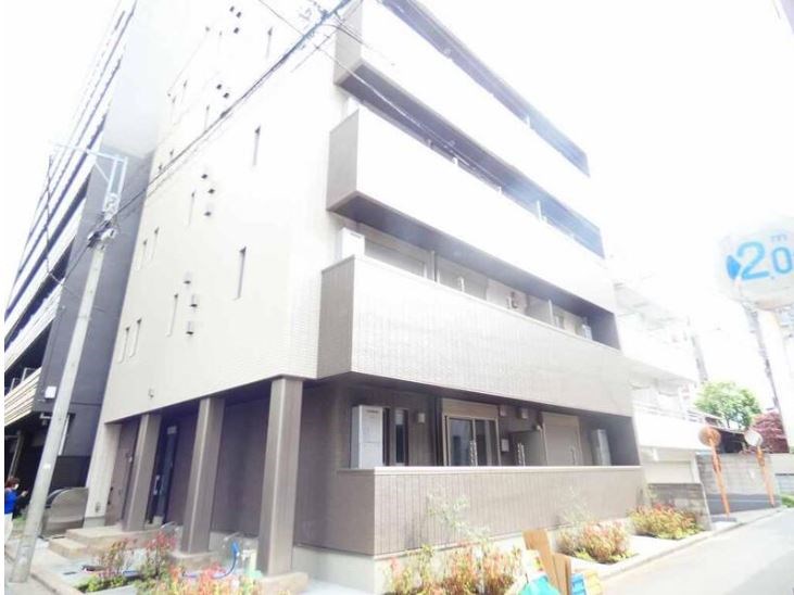 墨田区亀沢のマンションの建物外観