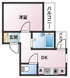 アメニティ東神戸の間取り