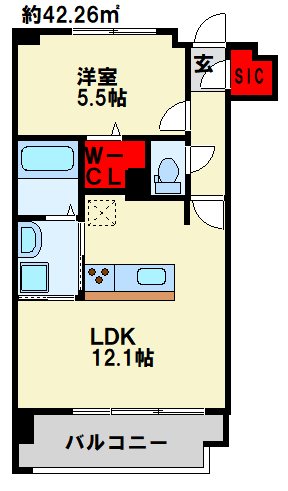 アースコートY’ｓシティ津田新町の間取り