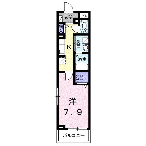 ヒルサイドハウスVの間取り