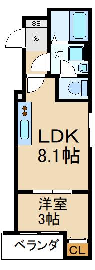 アレグリア枚方サウスの間取り