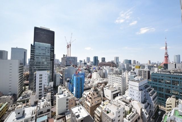 【港区浜松町のマンションの眺望】