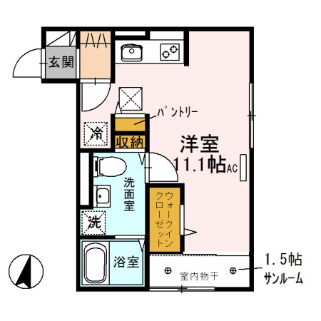 Higashishiro Park Houseの間取り