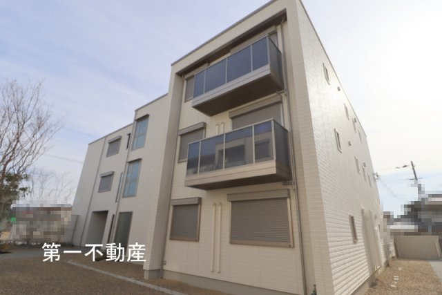 【ザ フジイ ガーデンC・Dの建物外観】