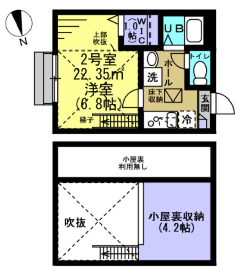 AＪ西船橋003の間取り