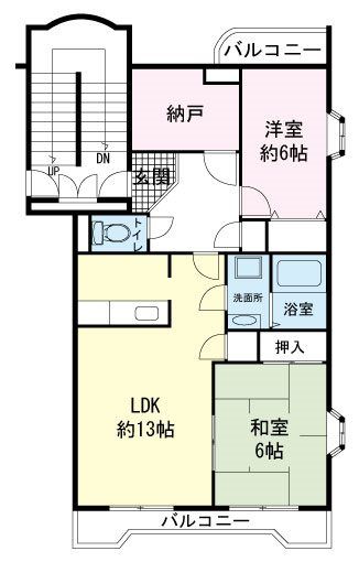 エスポワールＳＫ-Bの間取り