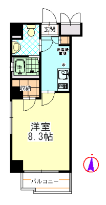 エスポワール三宿の間取り