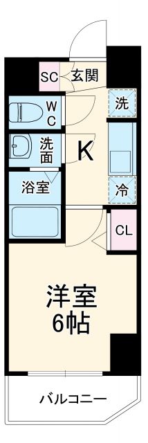 ＭＡＸＩＶ名古屋の間取り