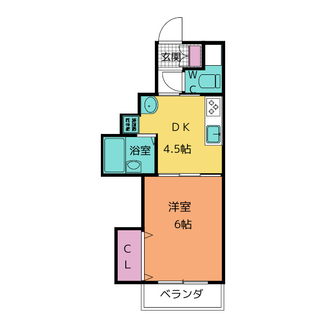 ゴールデンハイツ平針の間取り