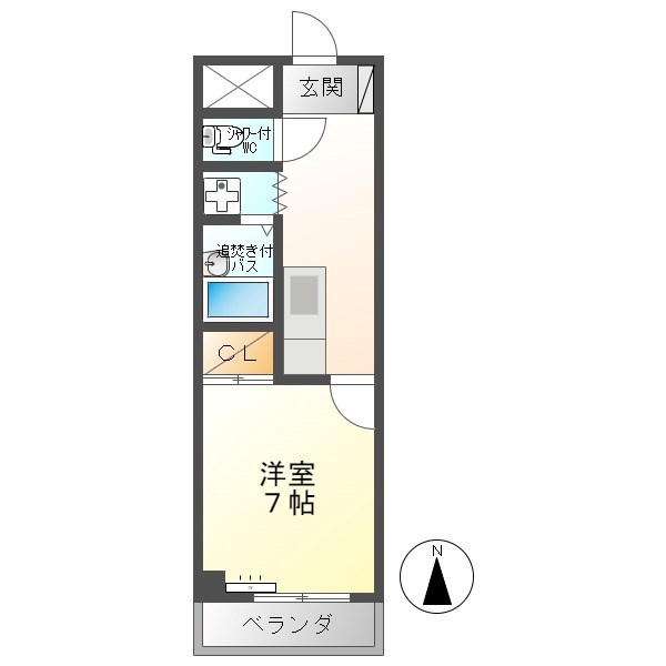 サンロードかざわの間取り