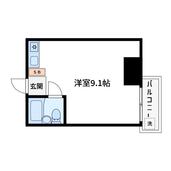 三好屋南小岩ビルの間取り