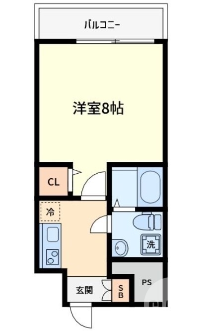 堺市堺区宿院町東のマンションの間取り