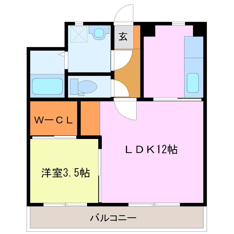 ロイヤルパレスの間取り