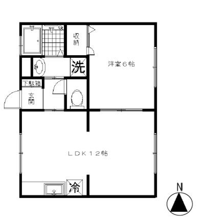 シティーハイツ青井の間取り