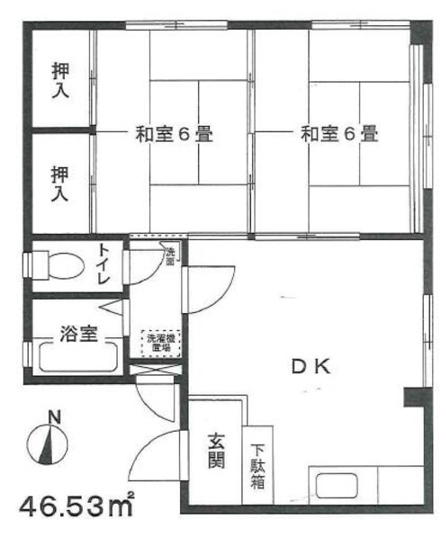 江東区南砂のマンションの間取り